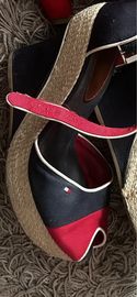 Buty damskie sandały Tommy Hilfinger czerwone