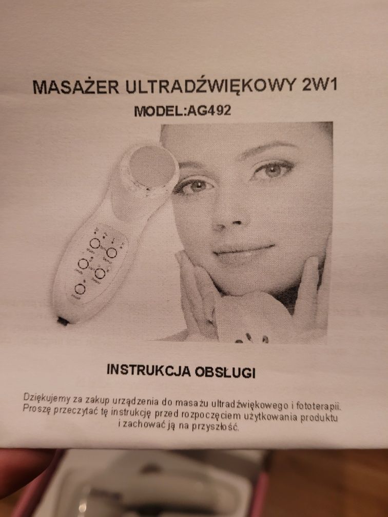 Sonoforeza masażer ultradźwiękowy