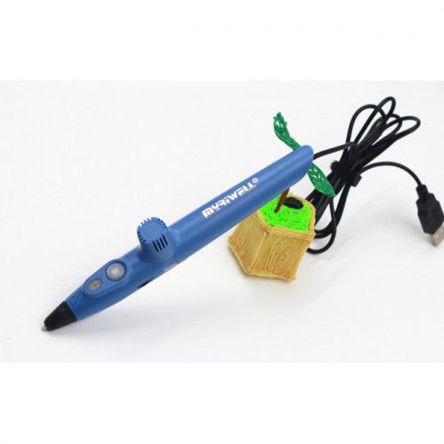 3D ручка MYRIWELL RP-200A Dark Blue (PCL або PLA) для детей! Оригинал!