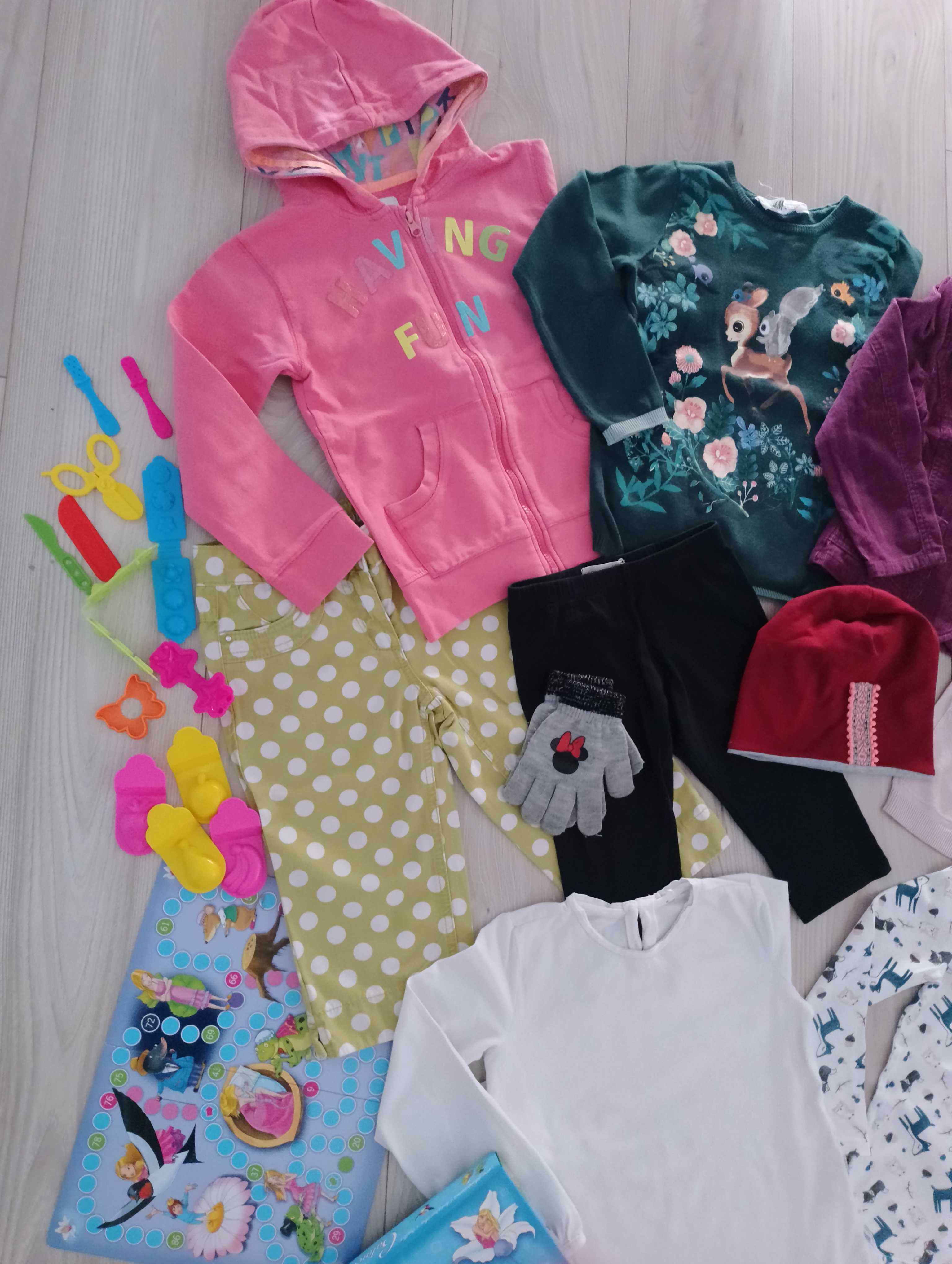 Paka ubrań dla dziewczynki 122 (m.in. H&M, 5.10.15) gra planszowa