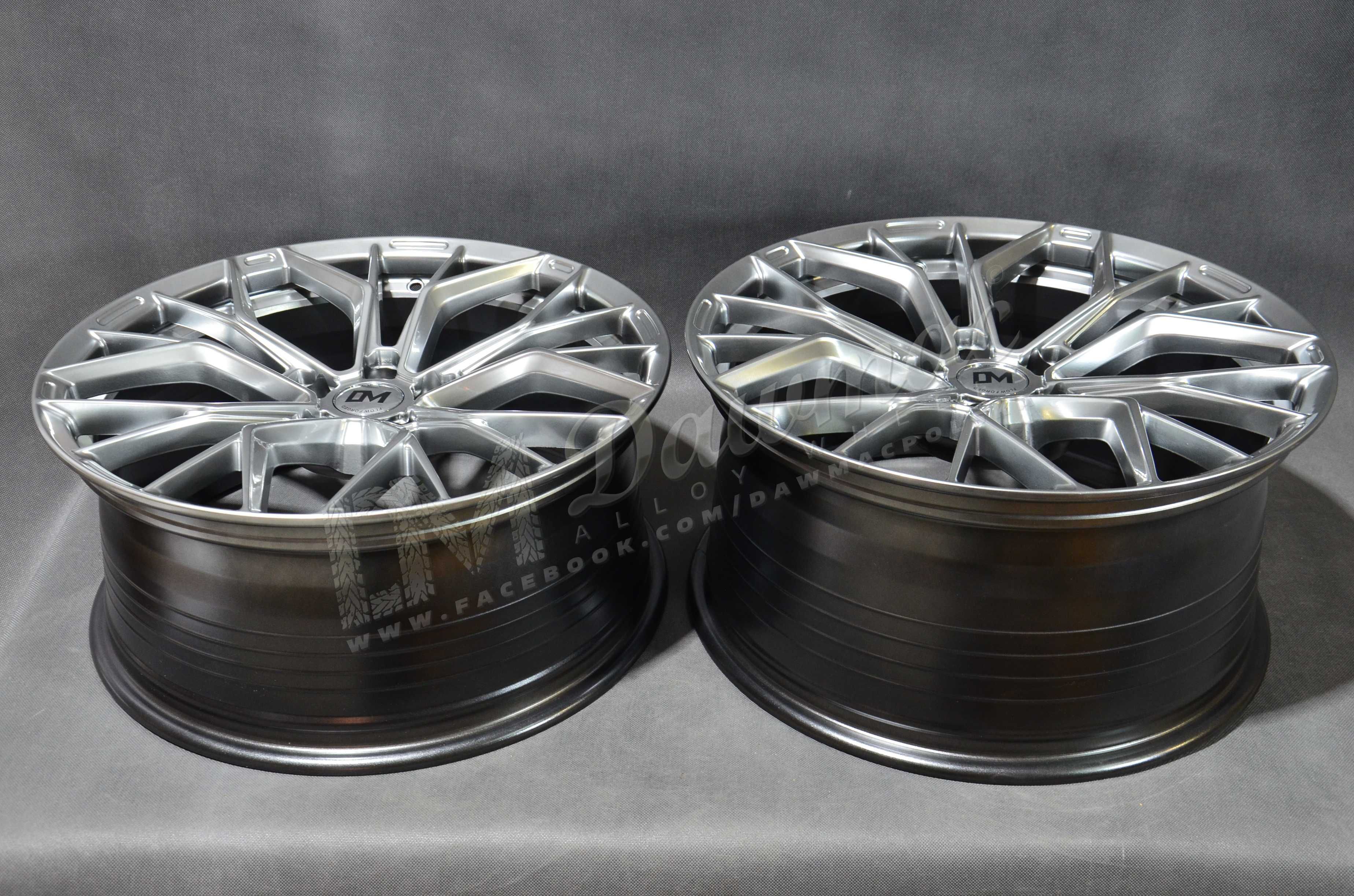 Felgi aluminiowe DM07 Flow Forming 19" 5x112 5x114,3 Hyper Black