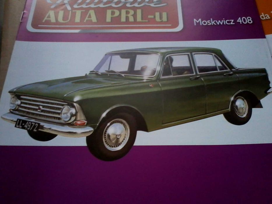 Modele aut z PRL-u nowe z gazetką