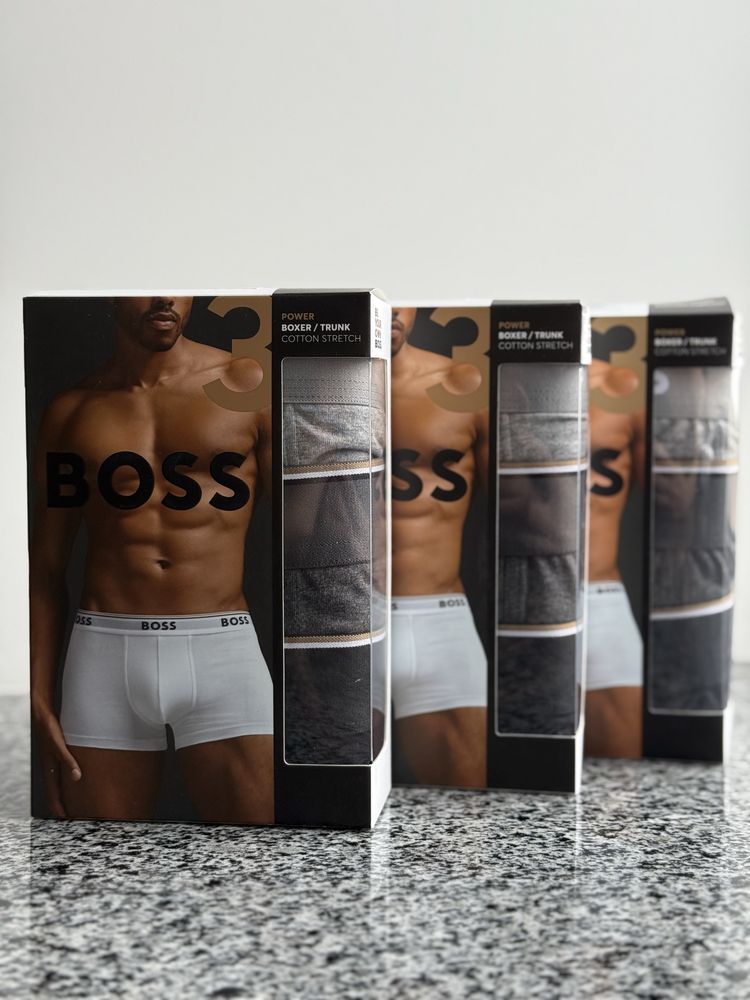 Чоловічі труси BOSS TRUNK POWER 3 PACK