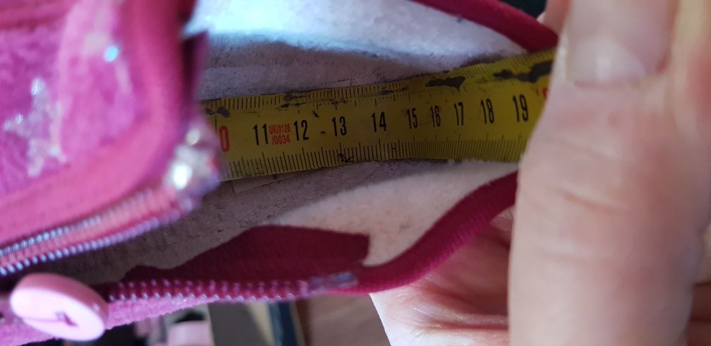 Kapcie na zamek różowe gwiazdki super fit 23