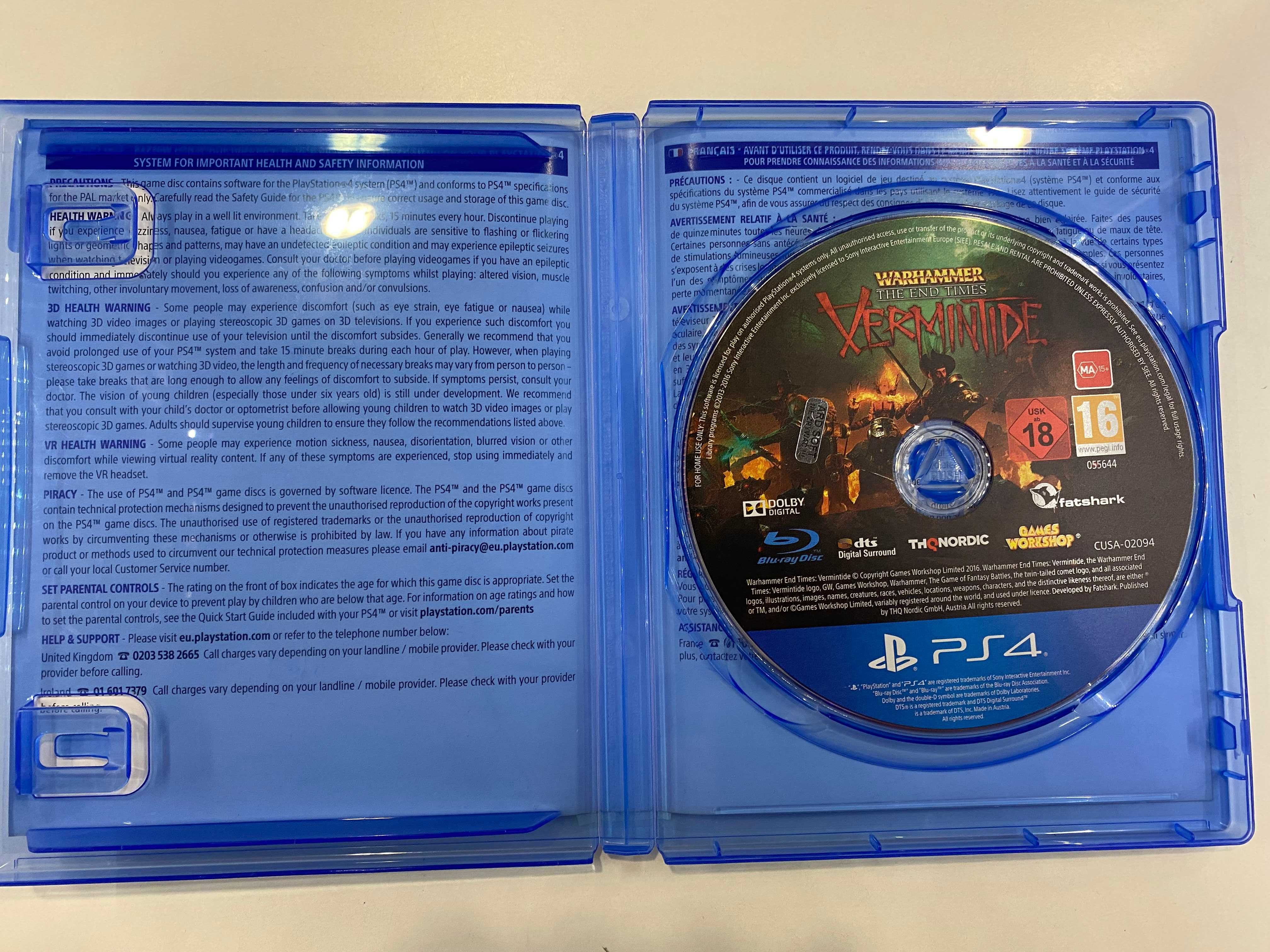 Warhammer The End Times Vermintide PS4 Sklep Iława