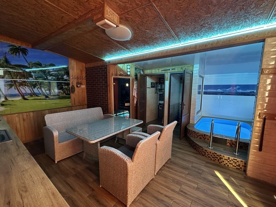 Баня + бассейн +мангал аренда на Адмиральском