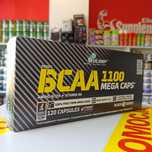 OLIMP BCAA 1100 Mega Caps 120kaps, Aminokwasy rozgałęzione, Odżywki