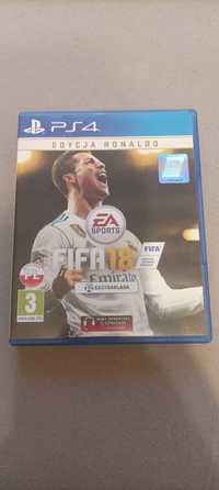 Gra FIFA18 na PS4. Super stan
