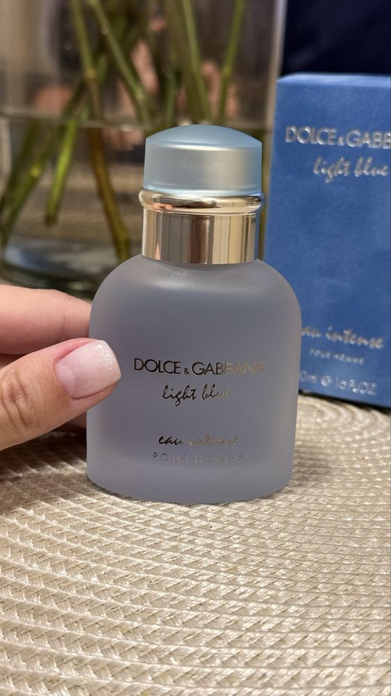 DOLCE & GABBANA light blue an intense POUR HOMME