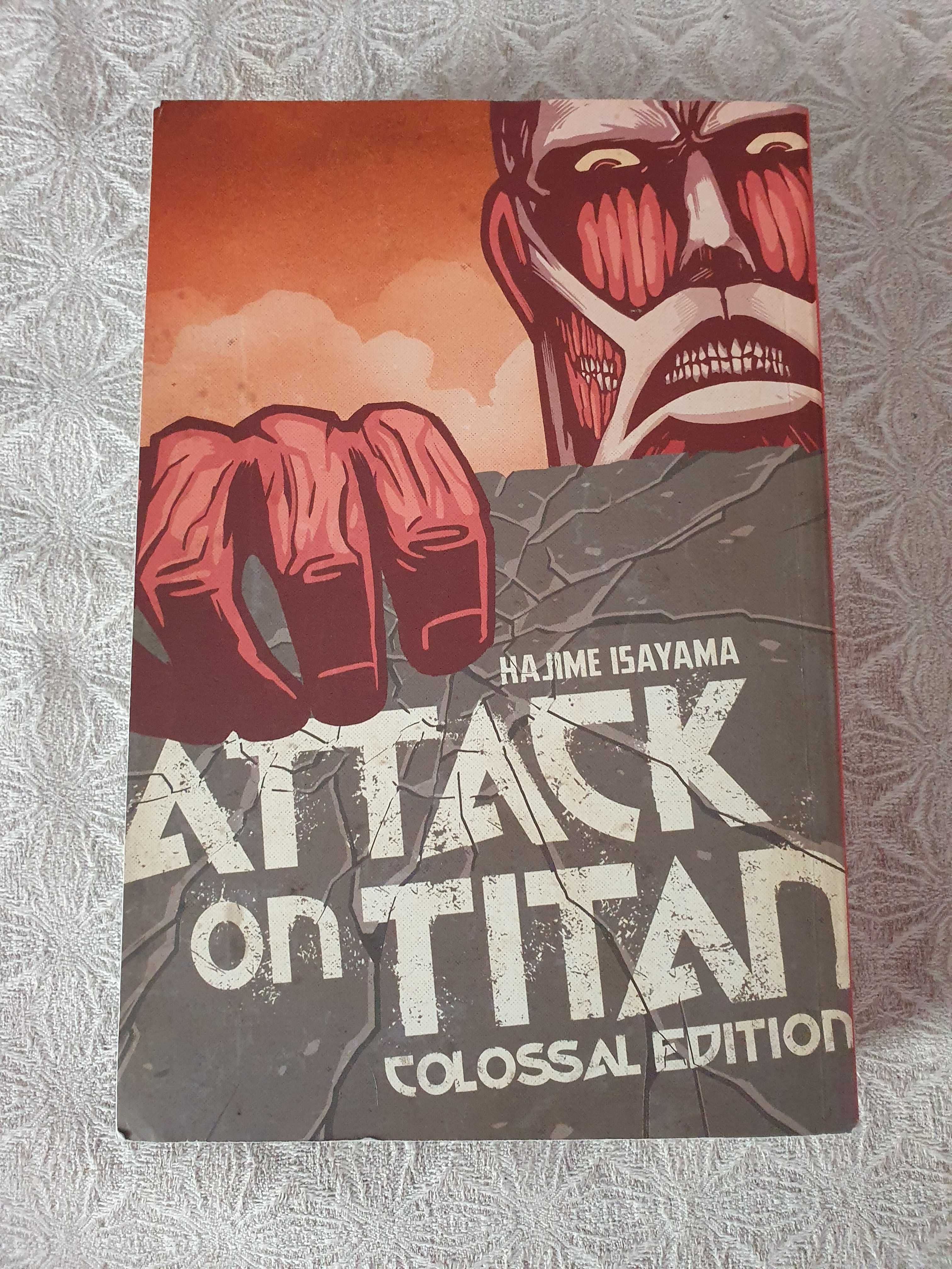 Attack on Titan Colossal Edition vol 1-3 Kodansha Comics Manga