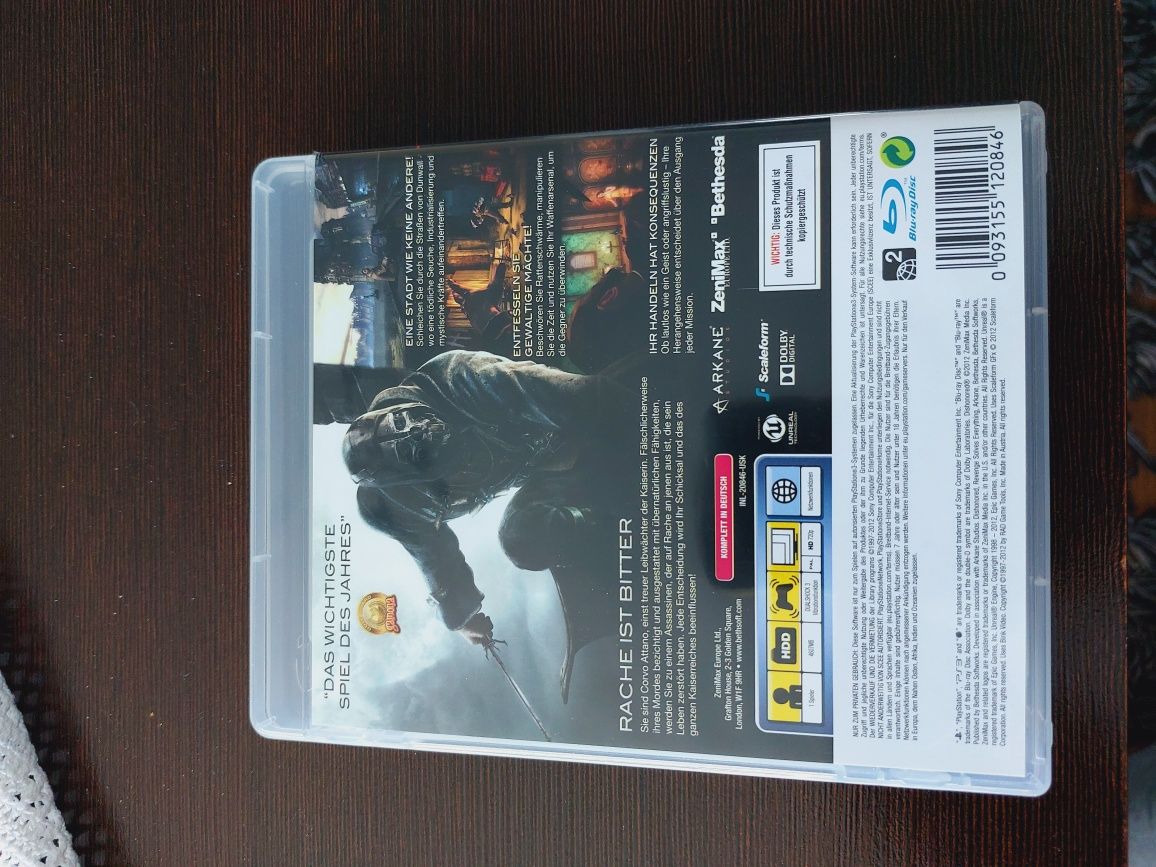Dishonored die maskę des zorns PS3