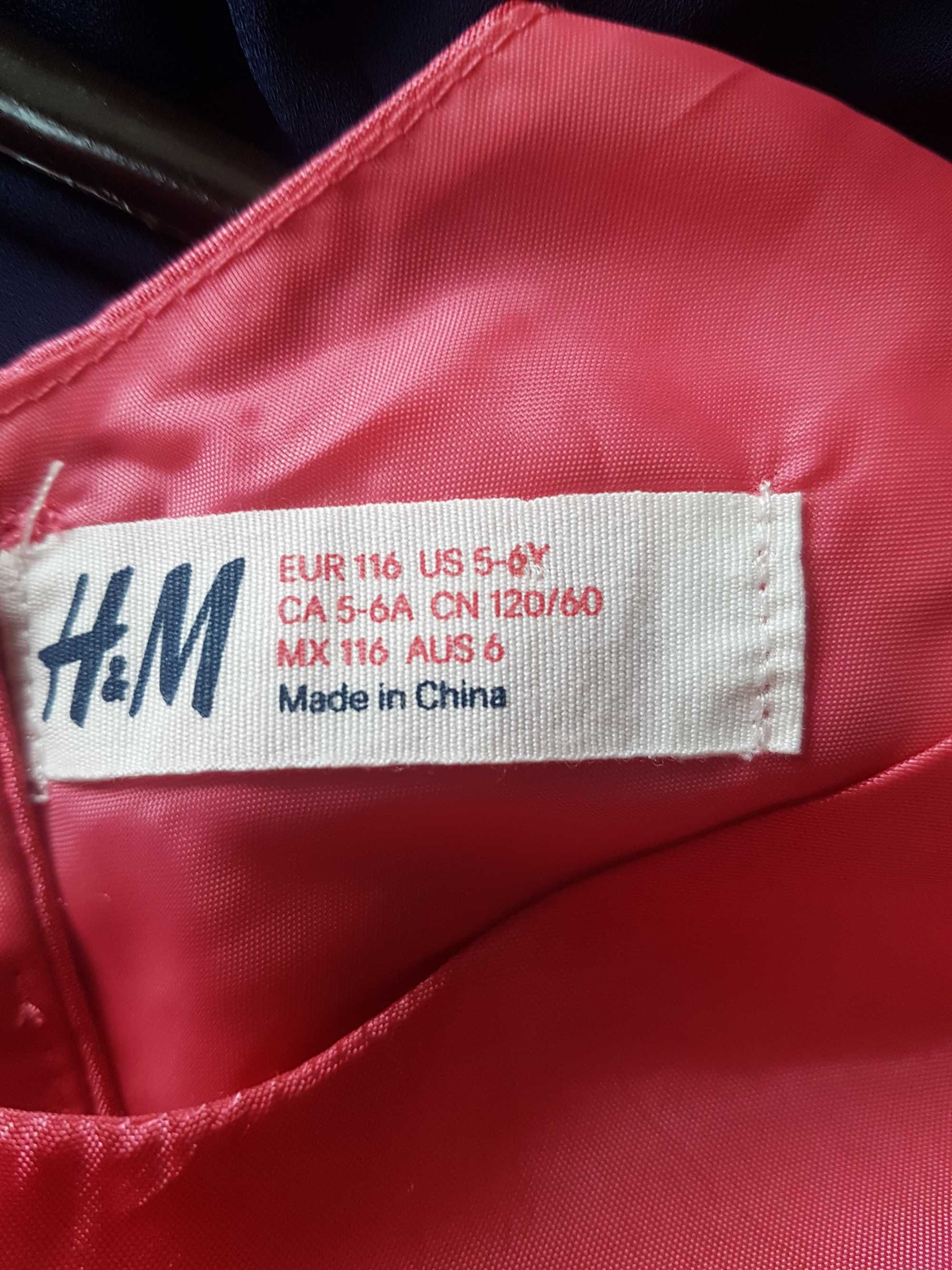 H&M sukienka r. 5/6 lat