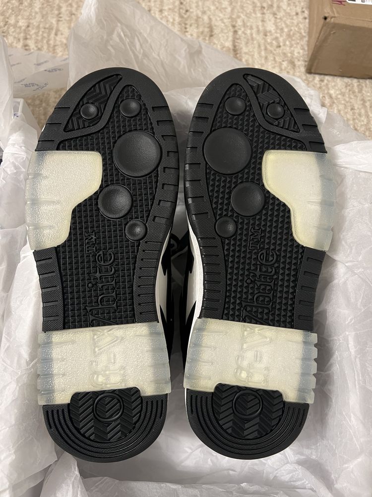 Off-White Out Of Office Black White Sneakers (40it)