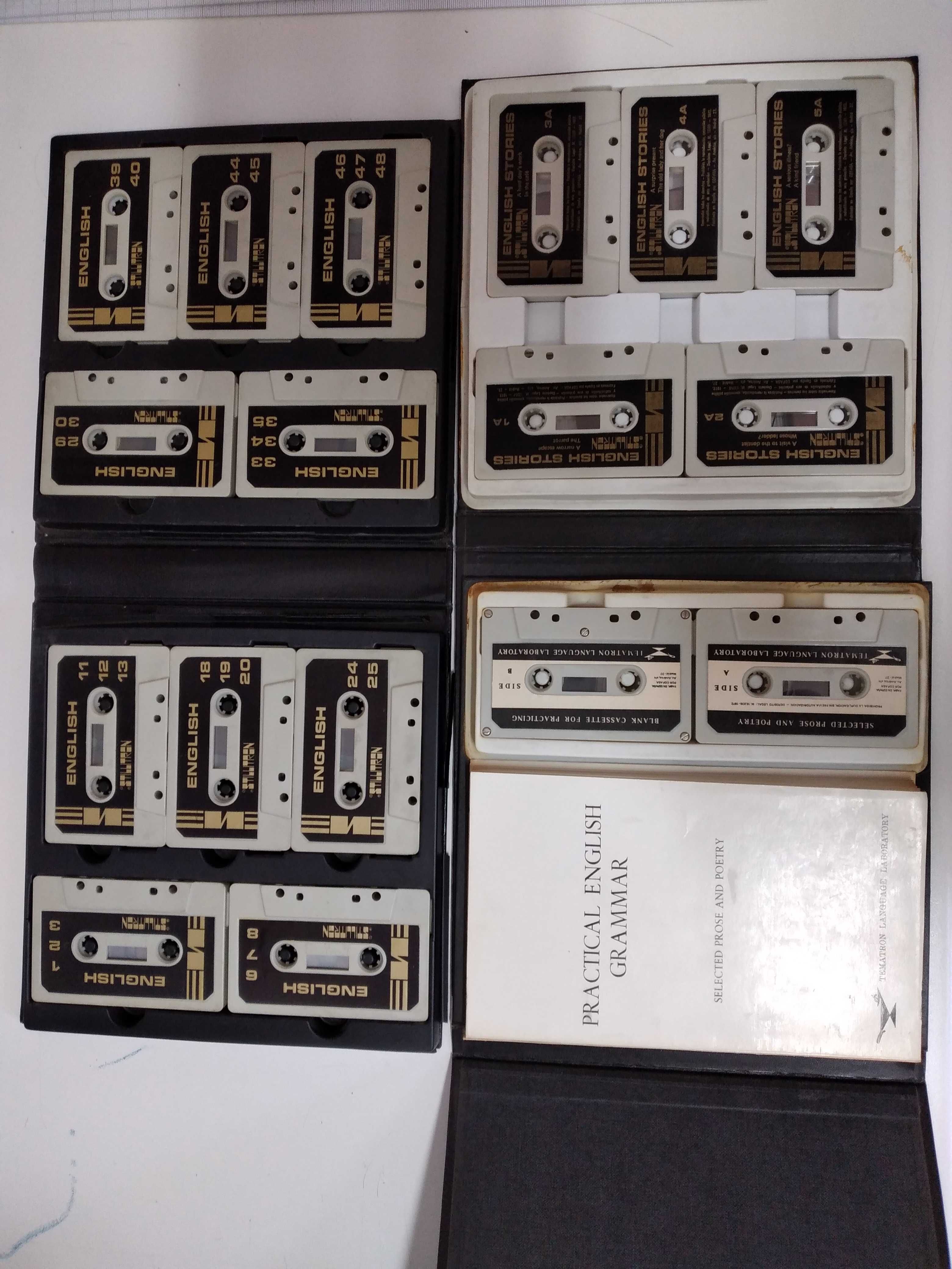 Curso de Inglês - Tematron Language Laboratory - Anos 70 - k7