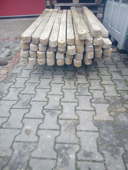 Słupki betonowe do malin