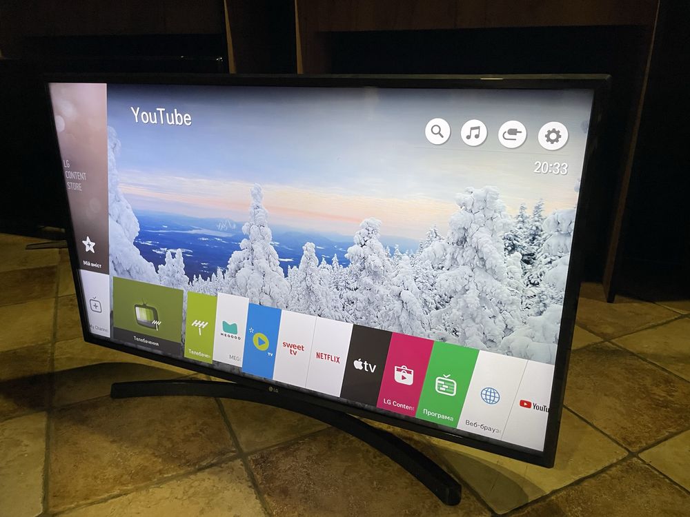 Телевізор Lg 43 4k smart tv