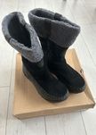 Timberland śniegowce damskie czarne skóra naturalna r. 39