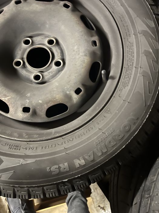 Шини Nokian Nordman RS2 185/70 R14 2021 рік на Фольксваген Поло, Шкода