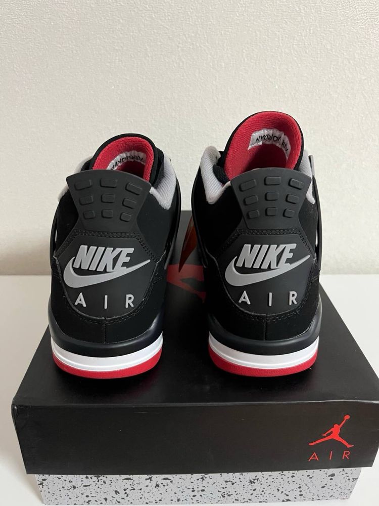 Jordan 4 Retro Bred 308497-060 44(28cm)
