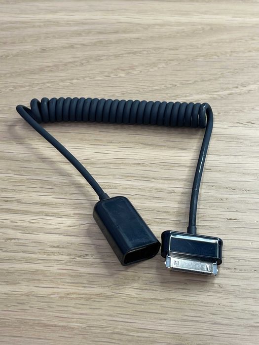 Kabel adapter USB spiralny do tabletów Samsung 20-60cm Delock 83300