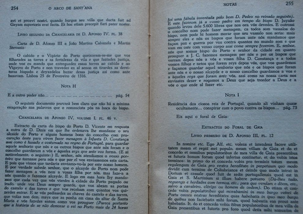 O Arco de Sant´Ana de Almeida Garrett - 1º Edição Ano 1947