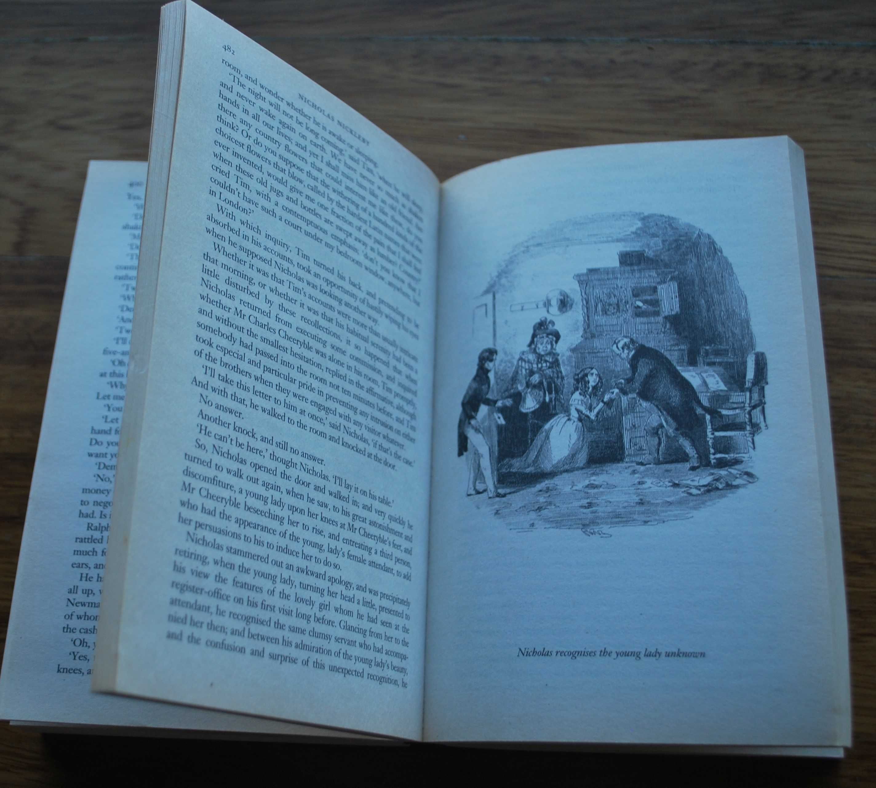 Nicholas Nickleby de Charles Dickens (em Inglês) 1º Edição Ano 1995