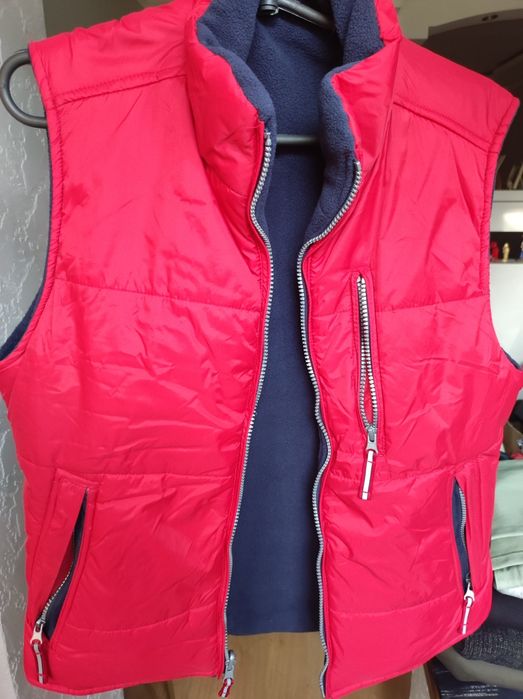 Жилет осенний двухсторонний