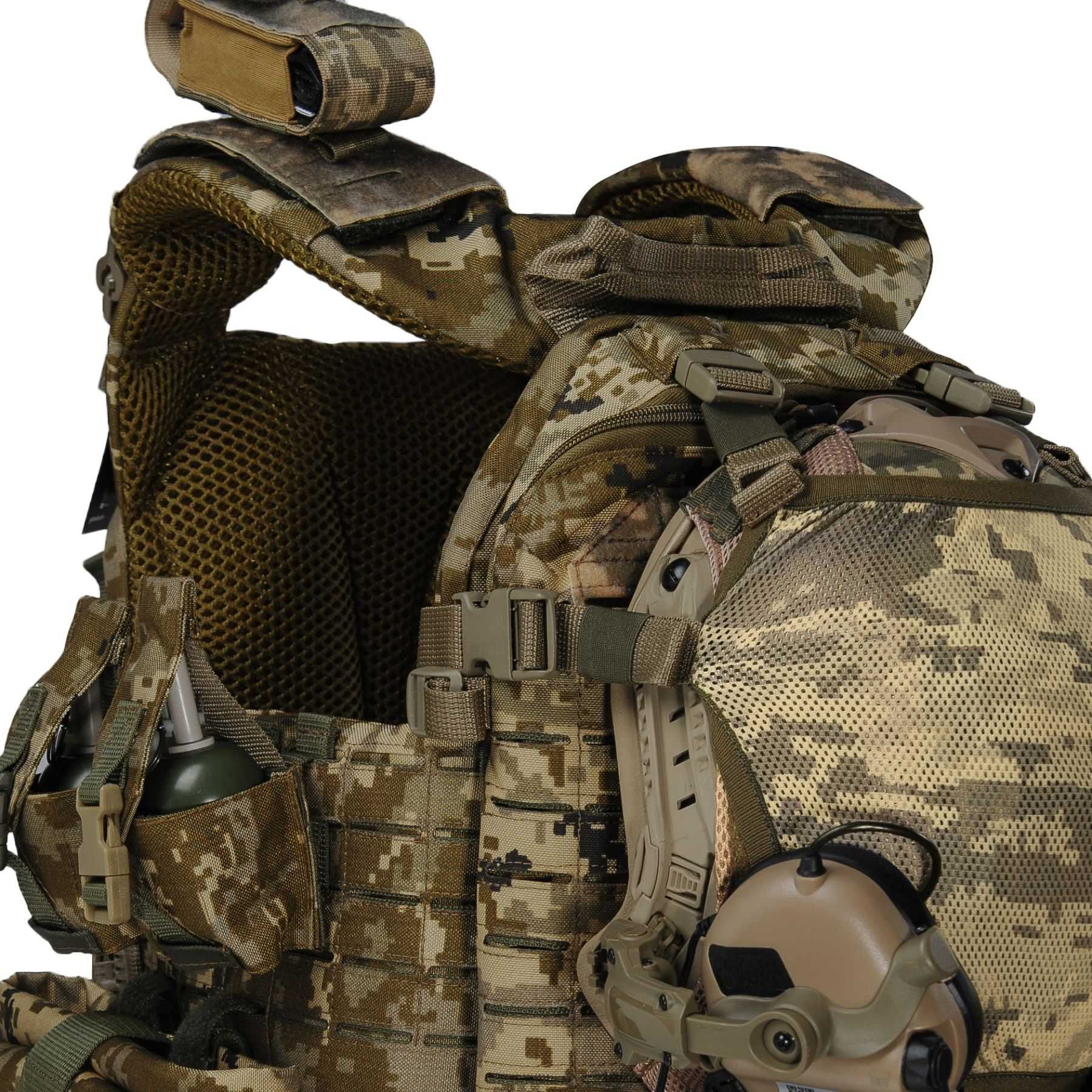 Плитоноска BOGUNKA (Warmor Gen.5 PRO MAX), Піксель ММ14. Україна.