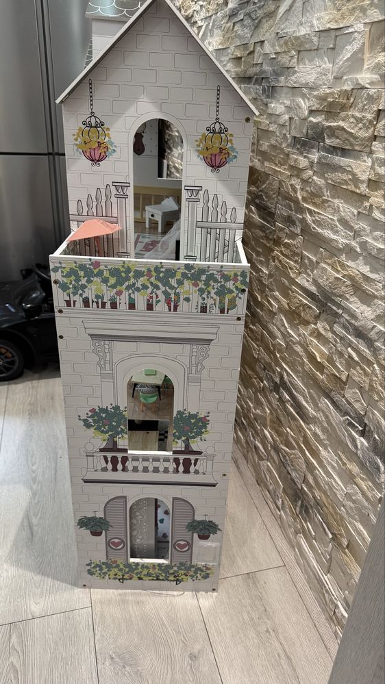 Domek drewniany dla lalek XXL