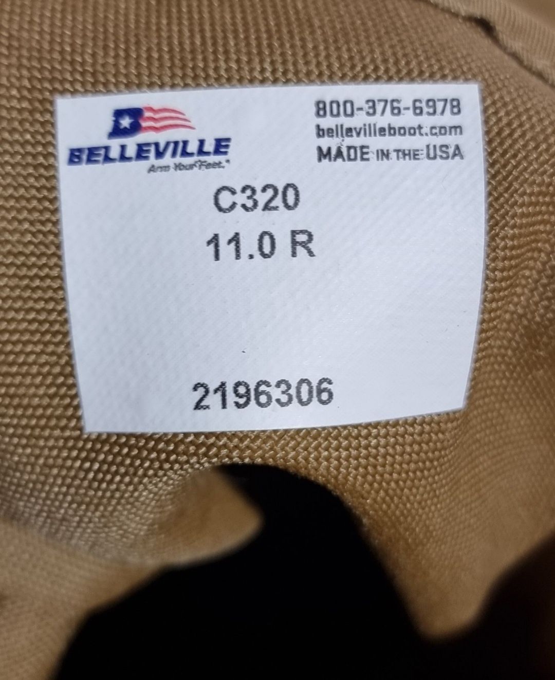 Оригінал 100% найкращі літні берці Belleville C320 US 10.5/11