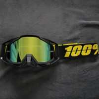 Gogle 100% Nowe na Crossa Rower Enduro MTB DH Motocross