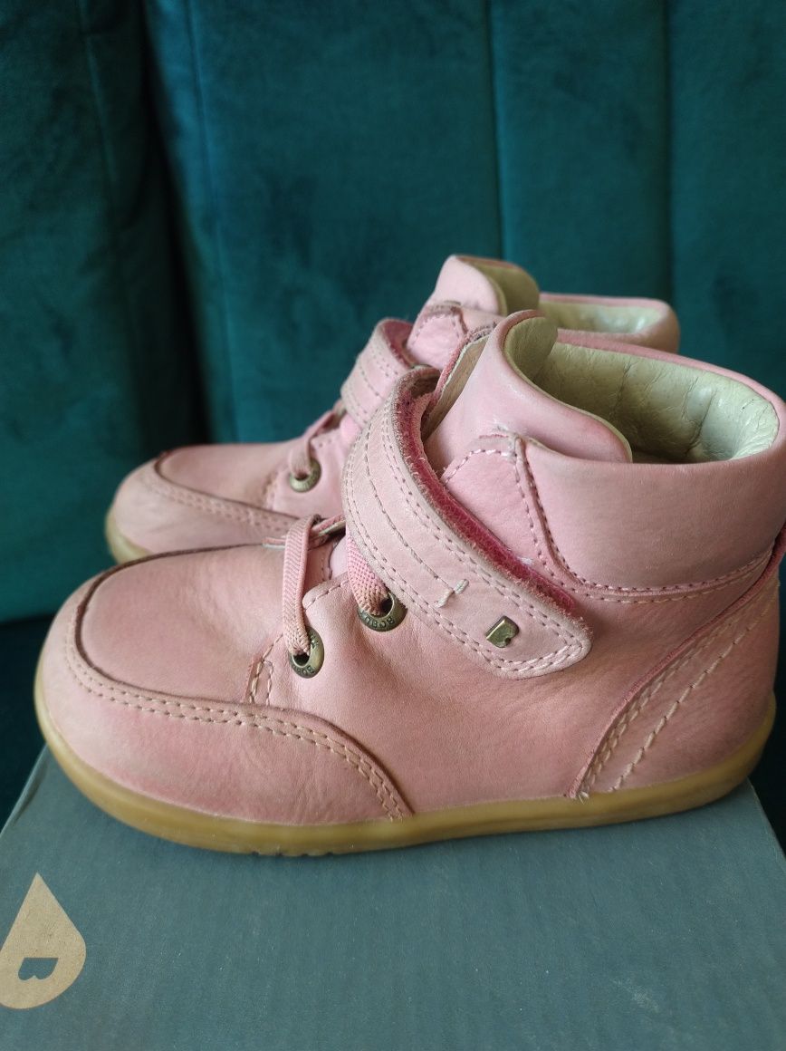 Różowe buty Bobux Timber Boot Vintage Rose rozm. 23