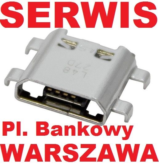 SERWIS GSM Wymiana gniazda zasilania Micro USB TELEFONY, TABLETY
