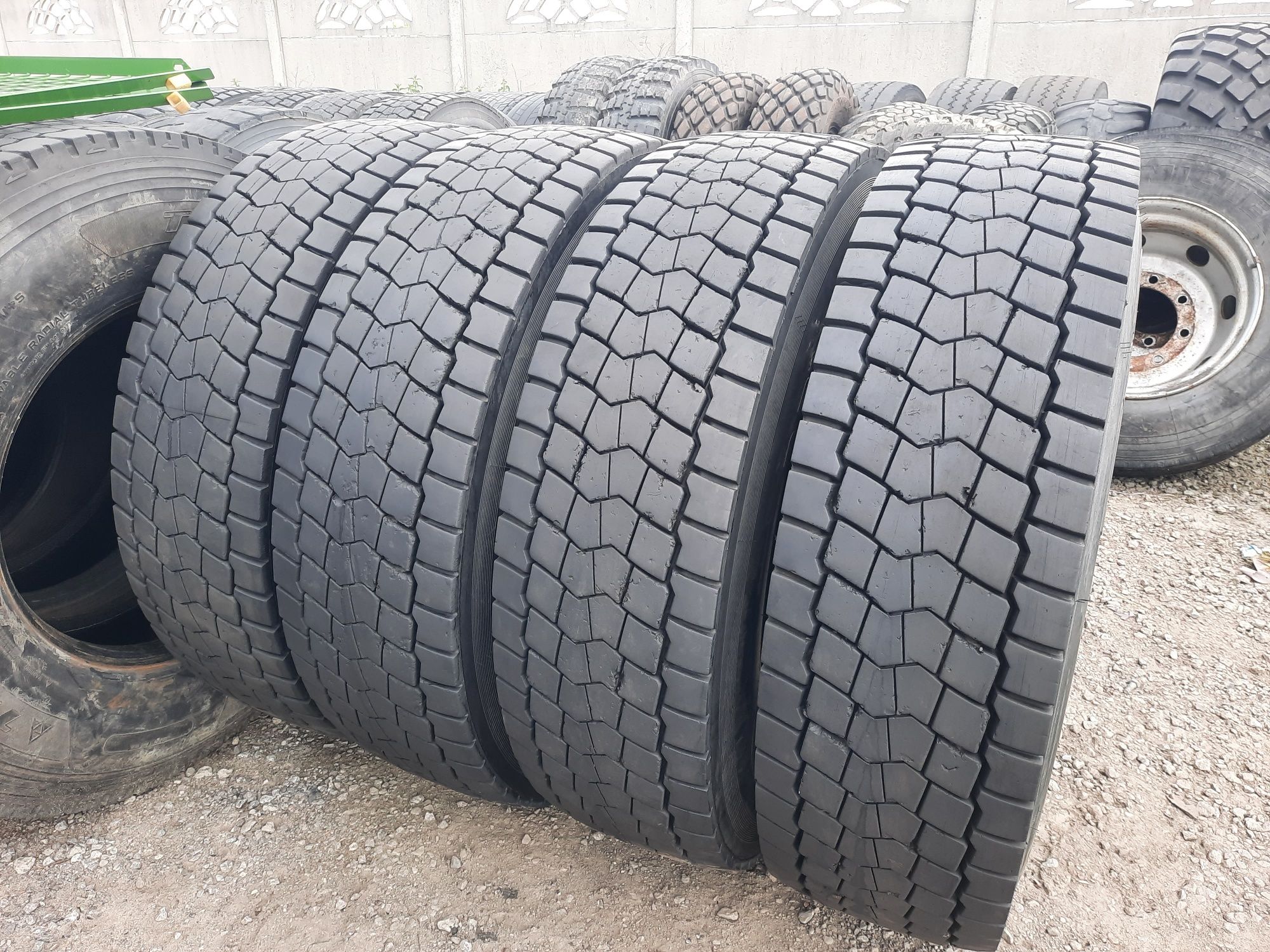 4 opony 315/80 R22.5 Tyrex DR-1 2021r 17mm