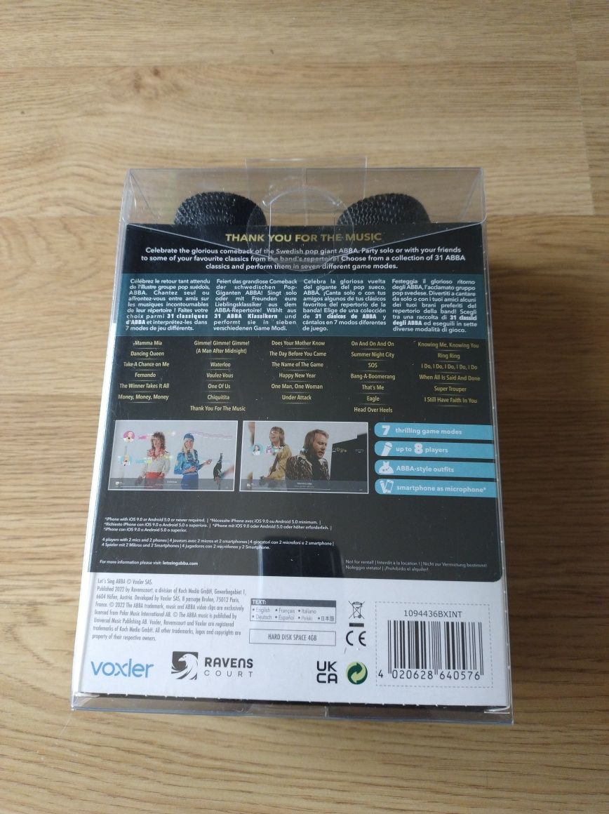 Lets Sing Abba +2 Mikrofony Xbox One