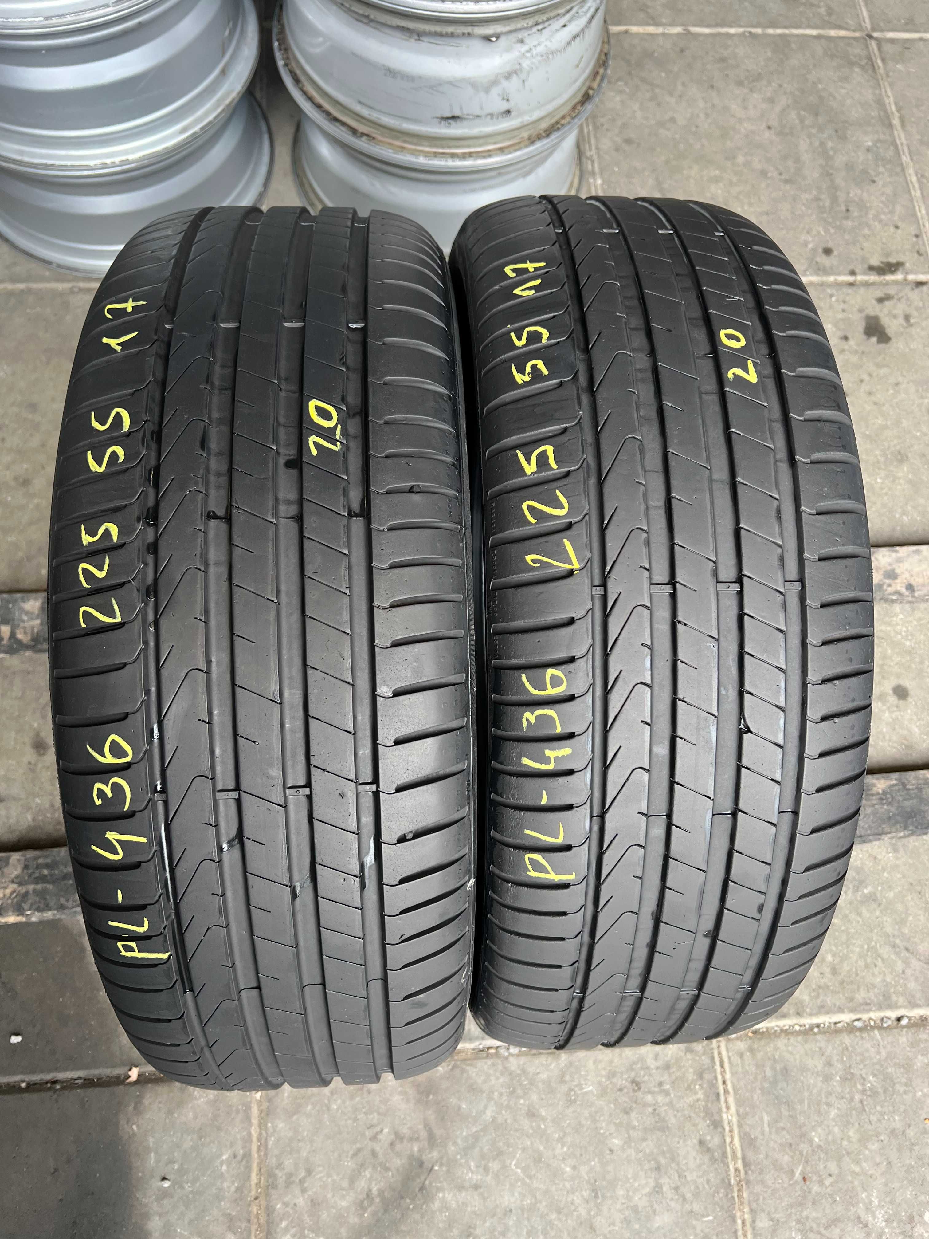 Opony letnie 225/55/R17 Pirelli Cinturato P7 / 2020r - 2 sztuki