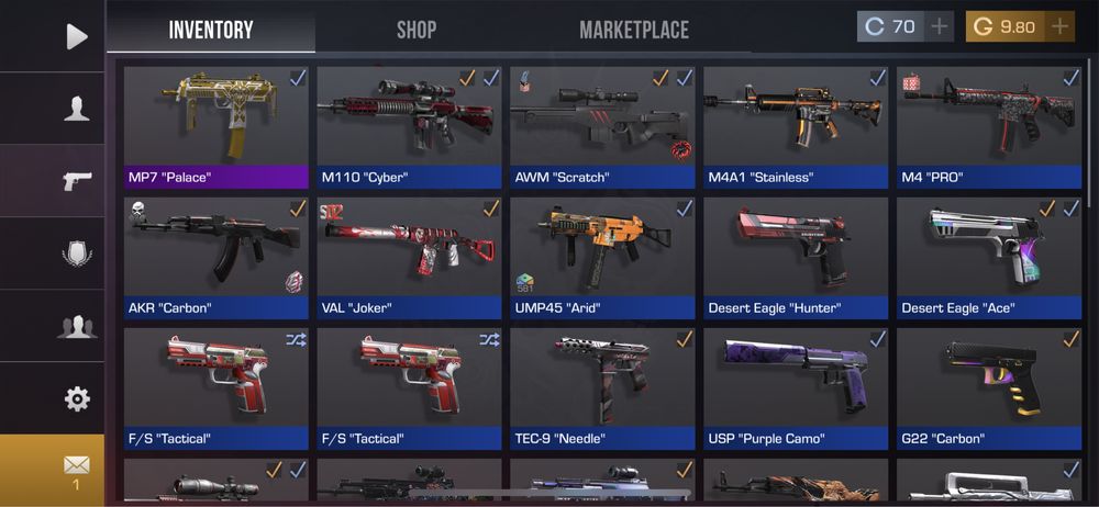 Продам олдовый аккаунт Standoff 2