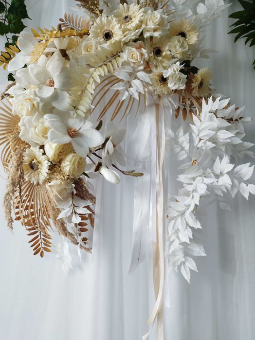 Otwarty wianek XXL w stylu BOHO