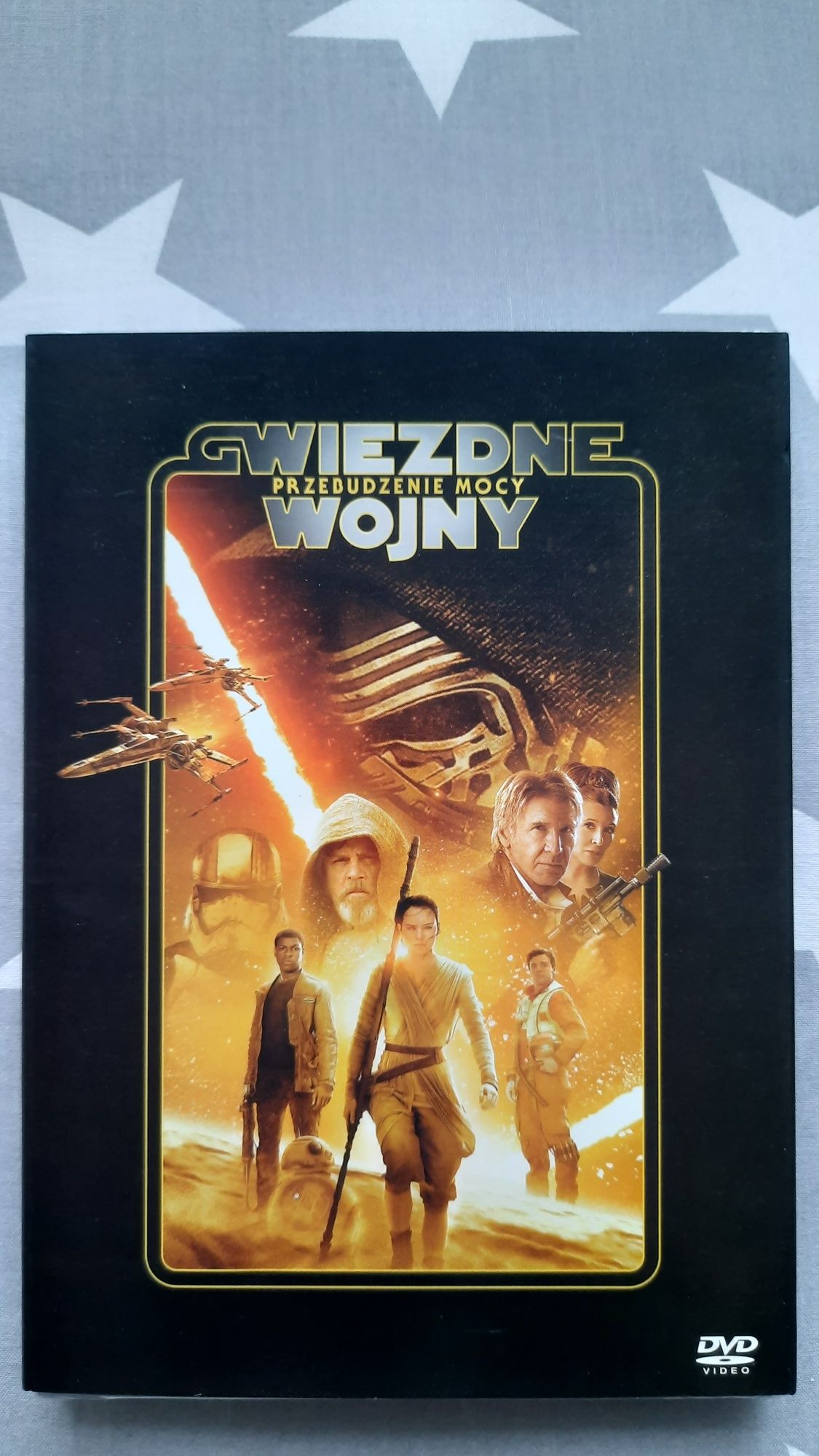 STARS WARS - Gwiezdne wojny - PRZEBUDZENIE MOCY - film dvd nowy!