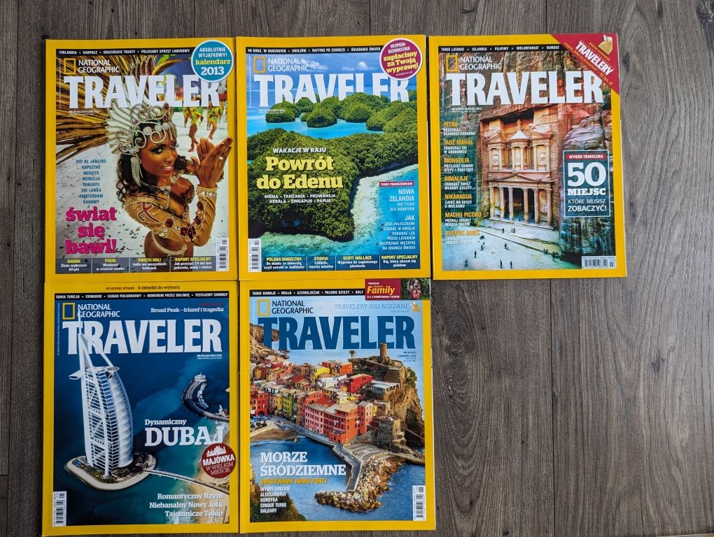 National Geographic Traveler  - 6 czasopism 2013