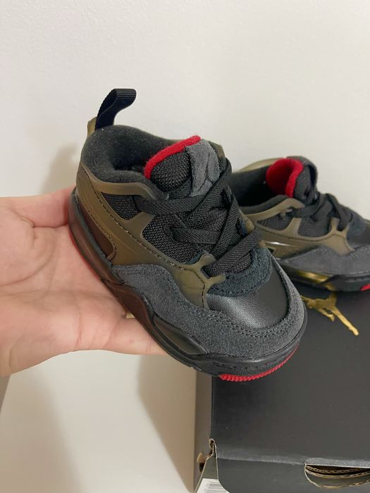 Nike Jordan Black/Varsity Red Anthracite 4RM(TD)