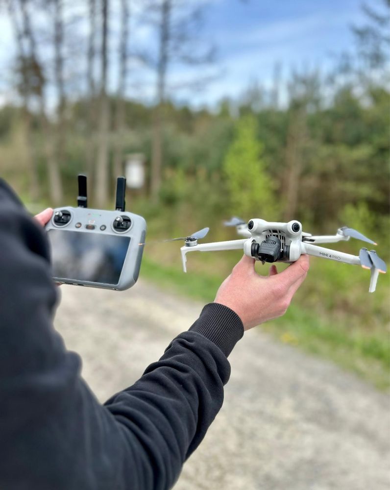 Wynajem drona Dji Mini 4 pro + RC 2 , możliwość Fly More Kit od zaraz!