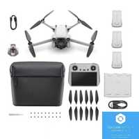 SUPER ZESTAW Dron DJI Mini 3 Pro RC + Fly More Kit + CARE Refresh 1rok