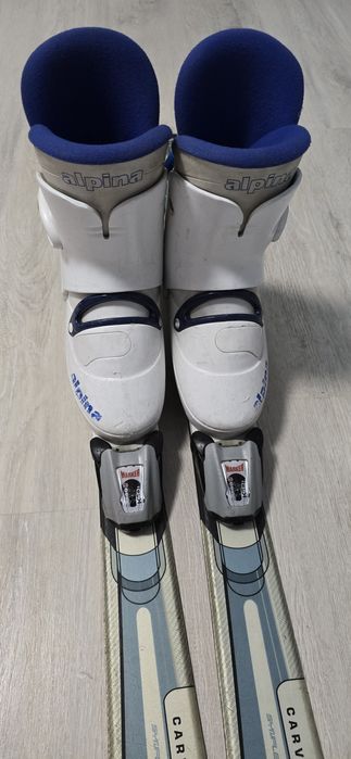 Narty i buty narciarskie