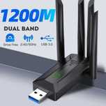 WI-Fi Adapter двухдиапазонный  2,4ГГц\5ГГц с 4 антенами RTL8811