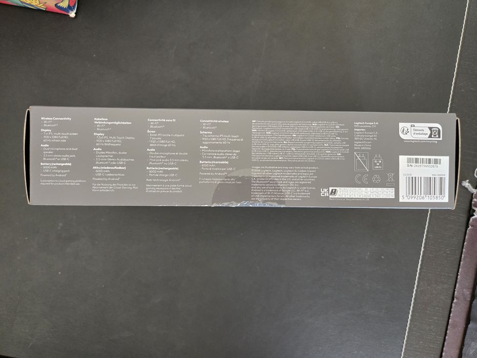 Consola Portátil Logitech G Cloud