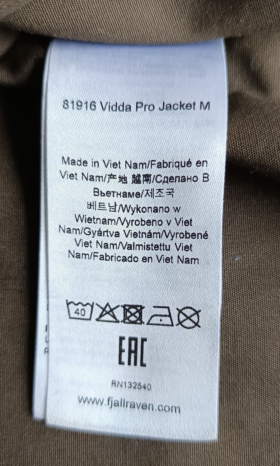 Kurtka Fjallraven Vidda Pro Jacket XXL stan bdb