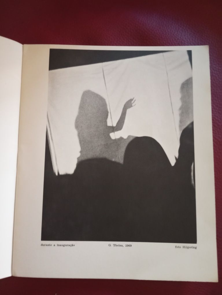 Lourdes Castro catálogo da exposição na Galeria 111 em outubro de 1970