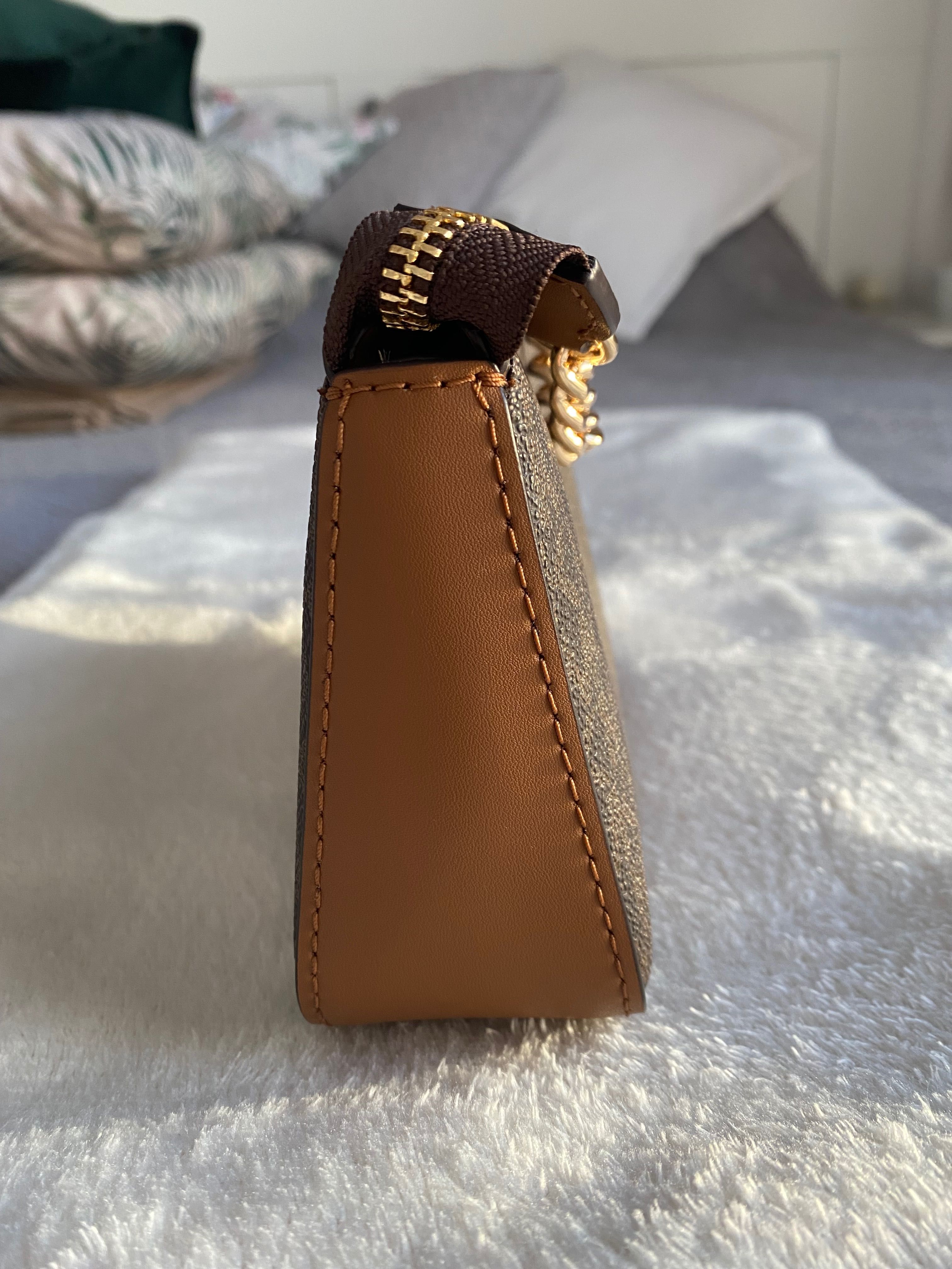 Brązowa torebka Michael Kors Jet Set Bag