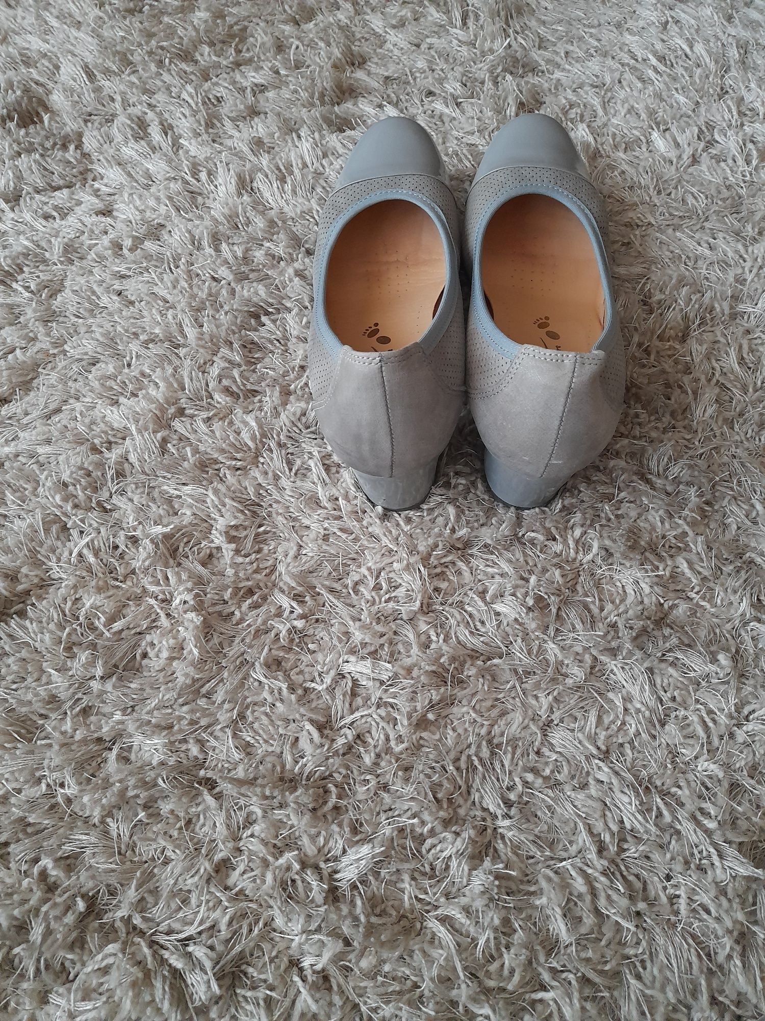 Buty szare czółenka marki Góral, rozmiar 39
